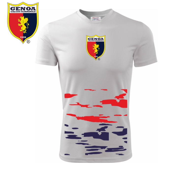 Maglia Genoa Calcio – Academy ufficiale, stile rossoblù