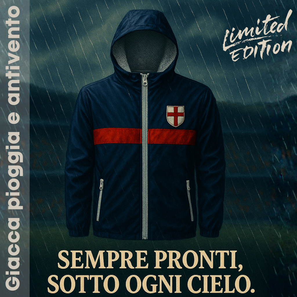 Kway Antivento e Antipioggia “Sotto Ogni Cielo” – Limited Edition Gradinata Nord