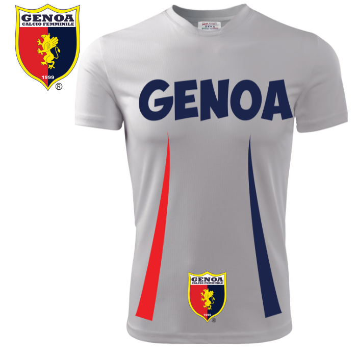 Maglia Genoa Calcio – Academy ufficiale, stile rossoblù