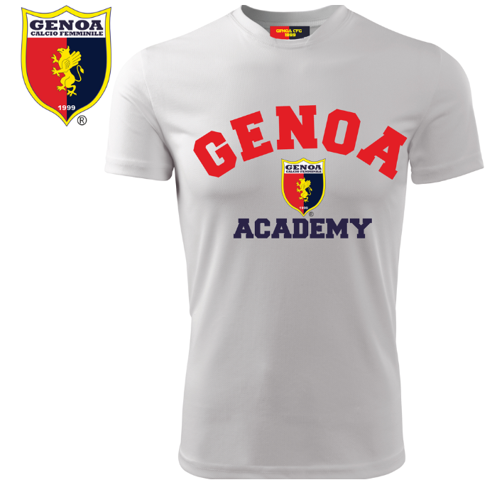 Maglia Genoa Calcio – Academy ufficiale, stile rossoblù