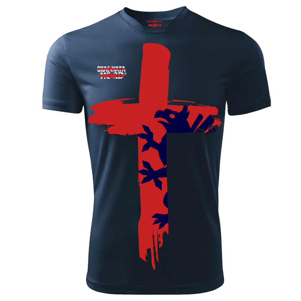 T Shirt Genoa – Academy ufficiale, stile rossoblù
