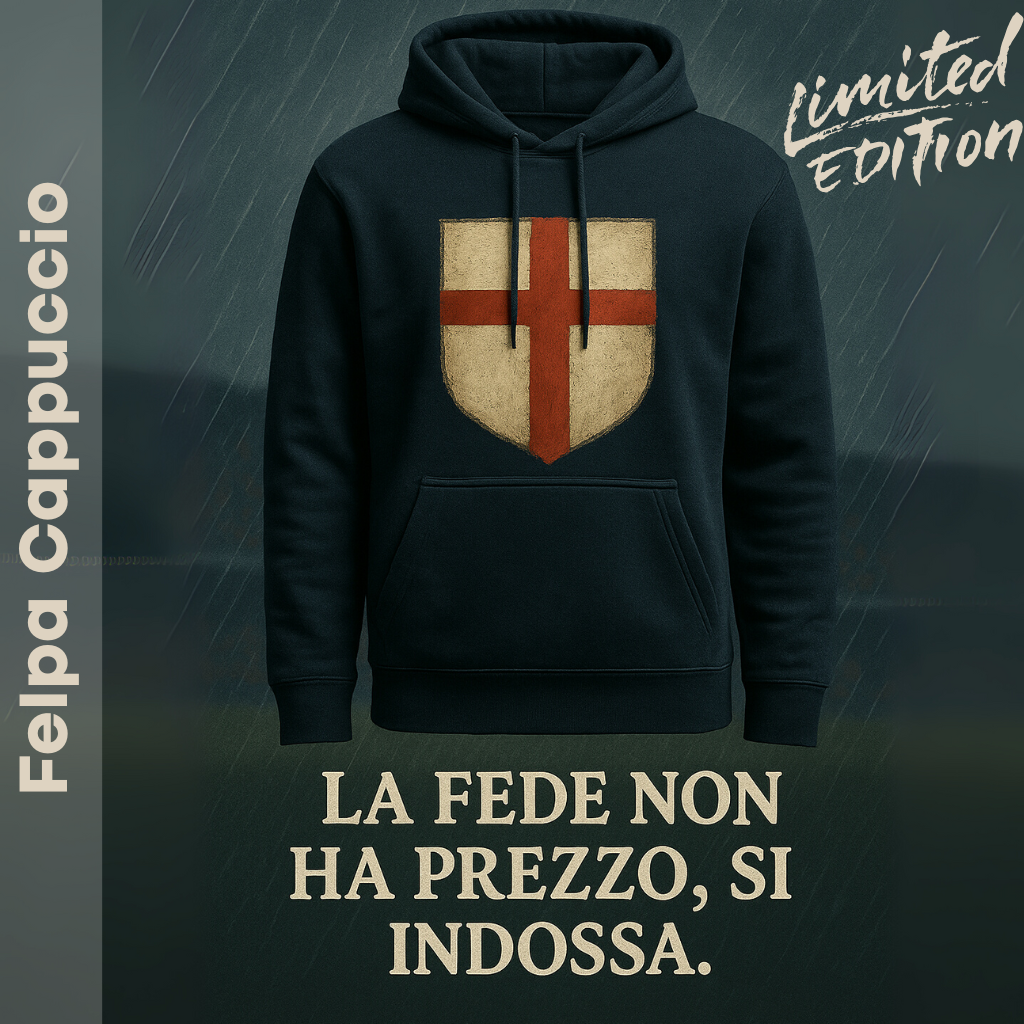 Felpa con Cappuccio “La Fede si Indossa” – Limited Edition Gradinata Nord