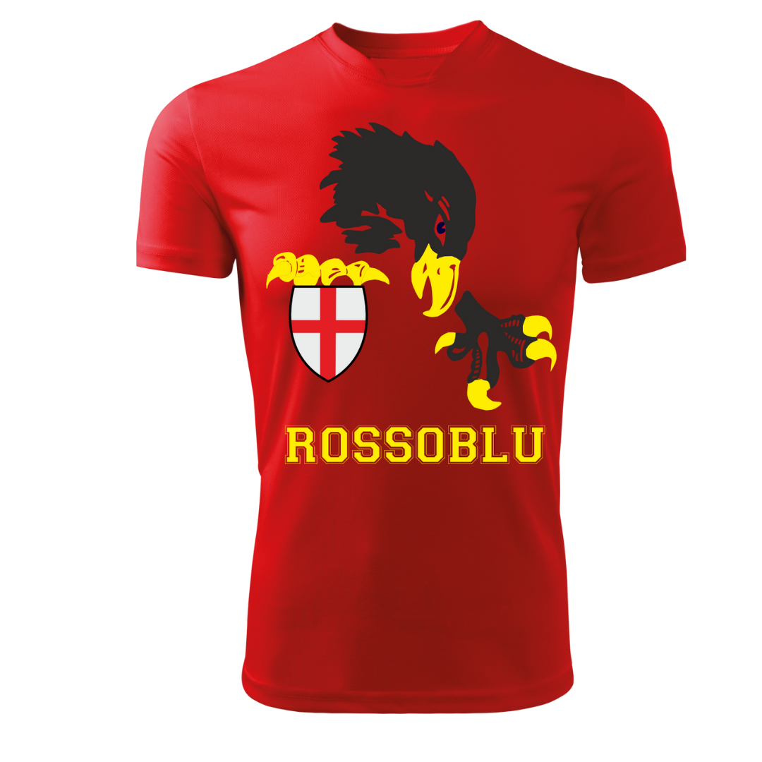 Maglia Genoa Calcio – Academy ufficiale, stile rossoblù