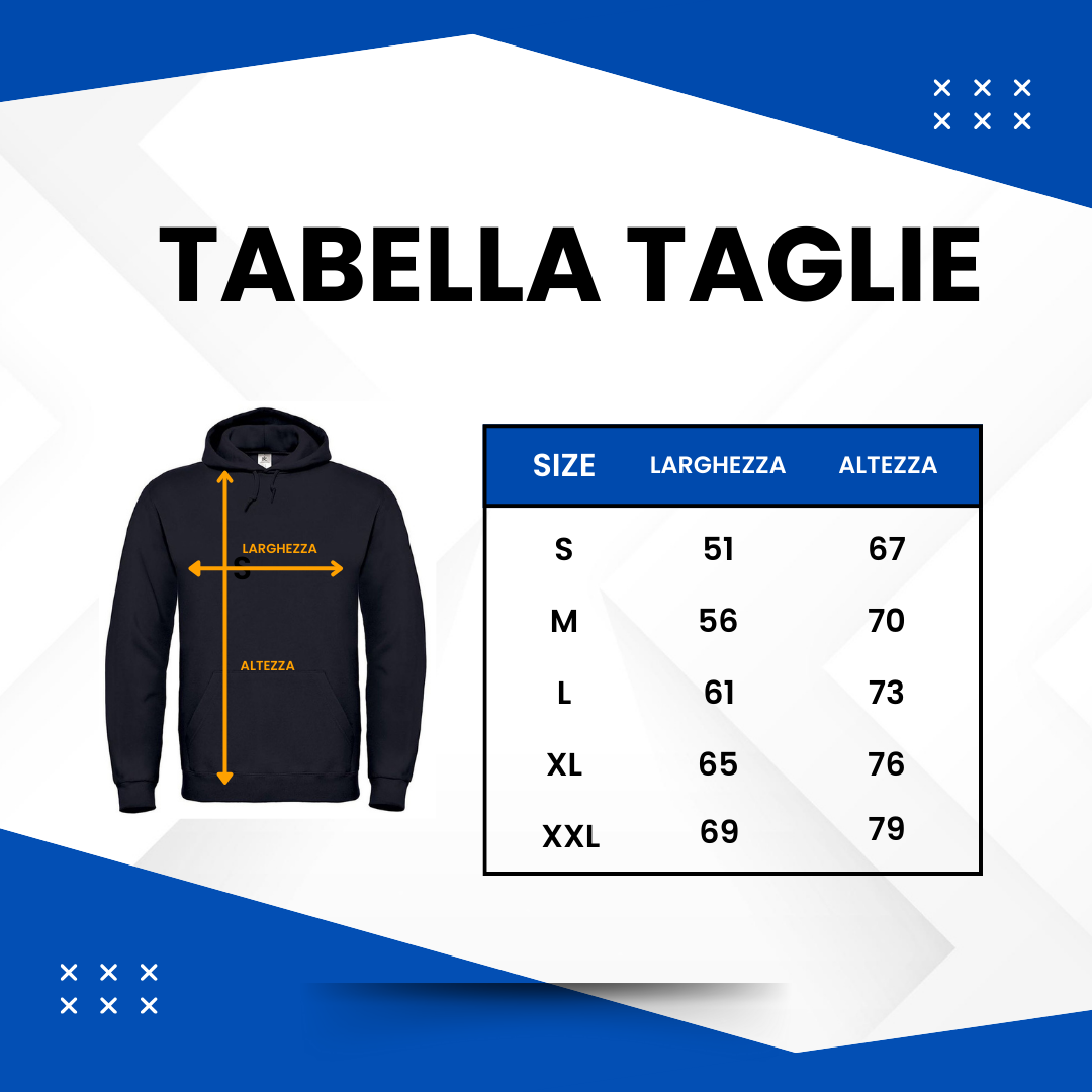 Felpa “Nel Cuore Sempre” – Edizione Limitata Rossoblù