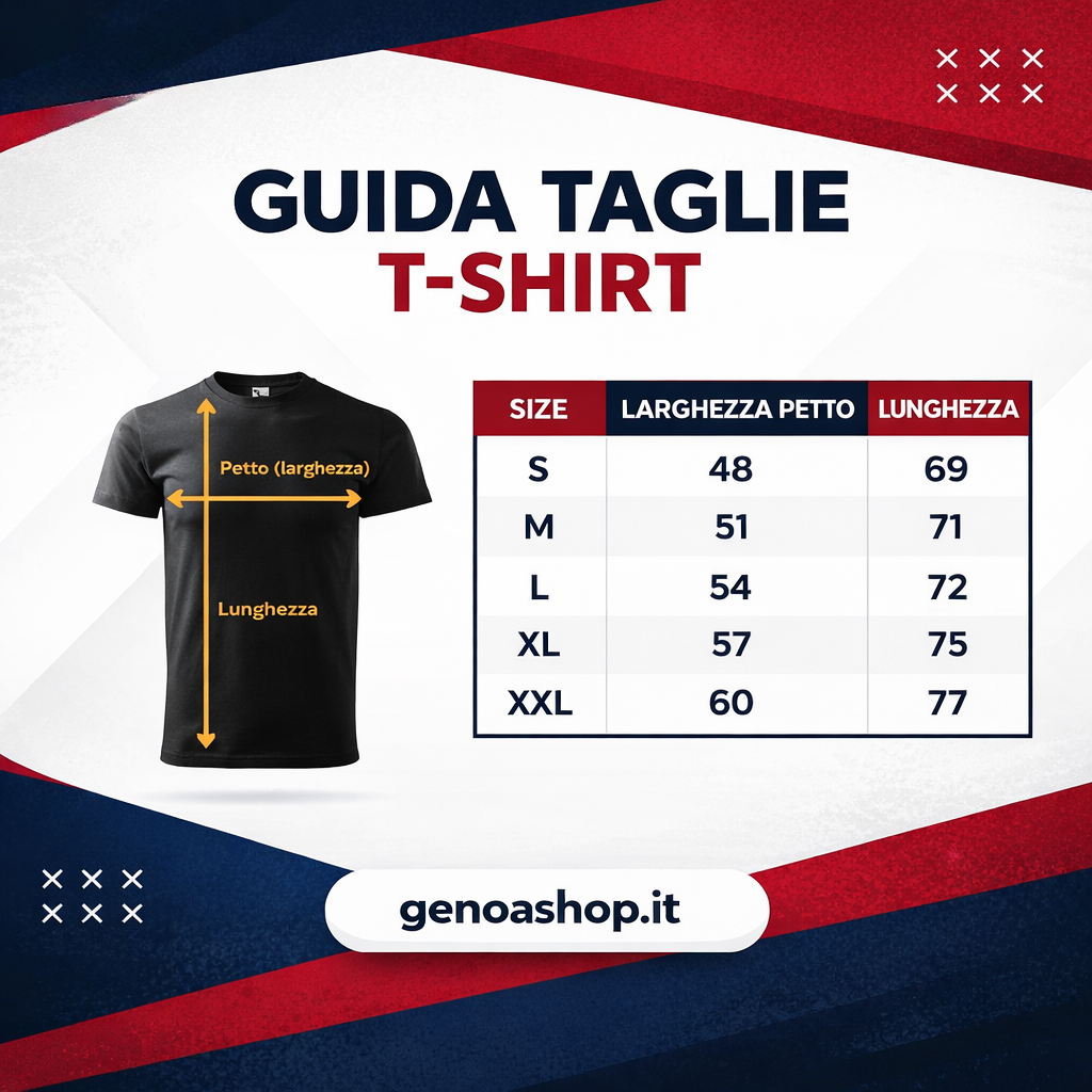 T-Shirt "Da Sempre Per Sempre" – Genoa