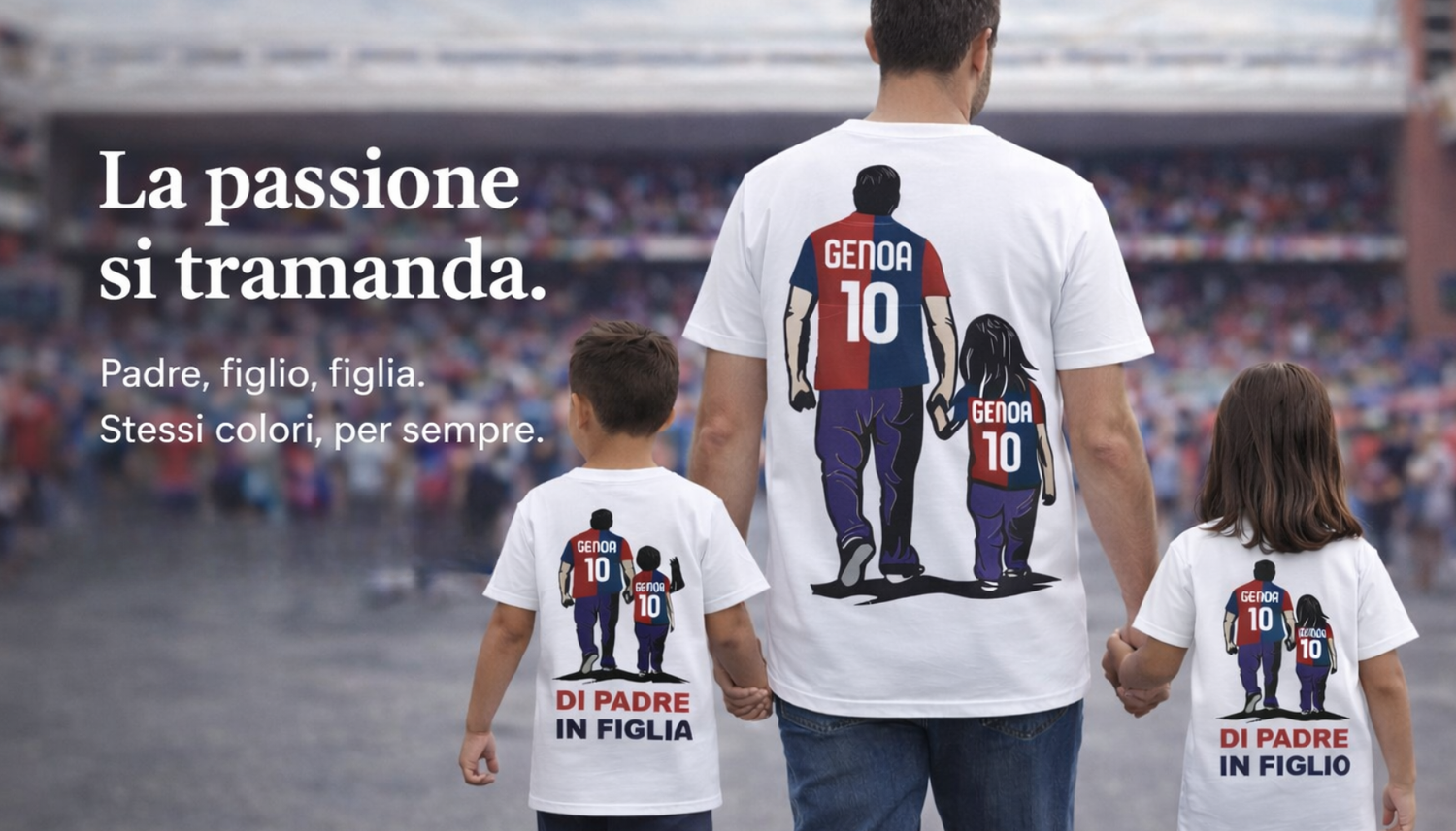 Di Padre in Figlio | Collezione Rossoblù Genoa