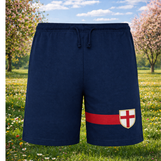 Pantaloncini "Zena Style" – Cotone Navy Limited Edition