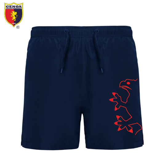 Costume Grifone GENOA – Boxer Mare Tifosi Rossoblù