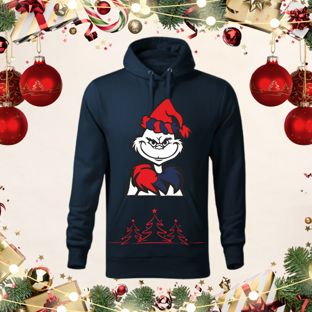 Il Grinch Genoano blu navy