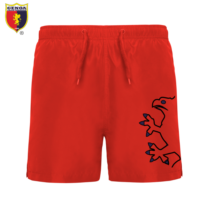 Costume Grifone GENOA – Boxer Mare Tifosi Rossoblù