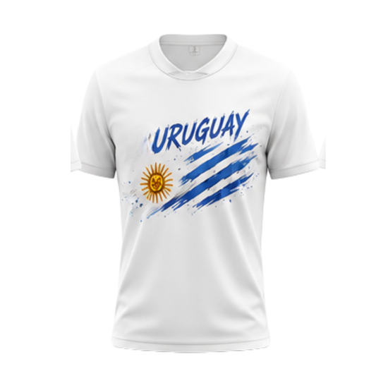 Maglia Mondiale 2026 in Cotone – Uruguay