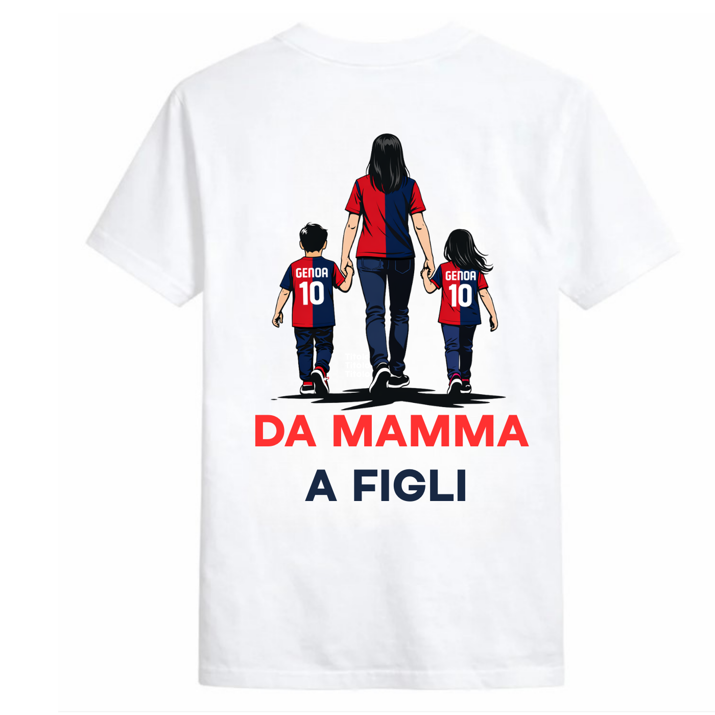 T-shirt Genoa "La Passione si Tramanda" | Rossoblù Famiglia