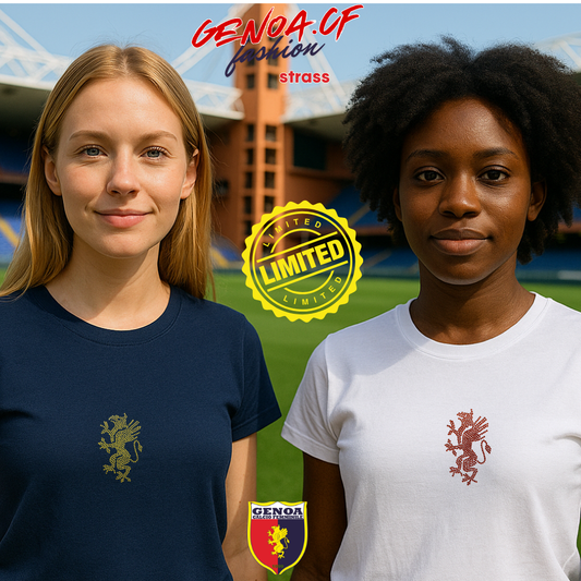 Maglia Donna Genoa CF –  Grifone in Strass
